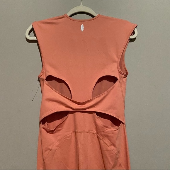 New! Free People FP movement twilight onesie split flare leg 28128 - Picture 7 of 10